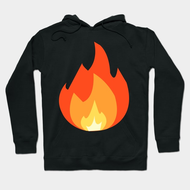 Fire emoji shirt hot sale